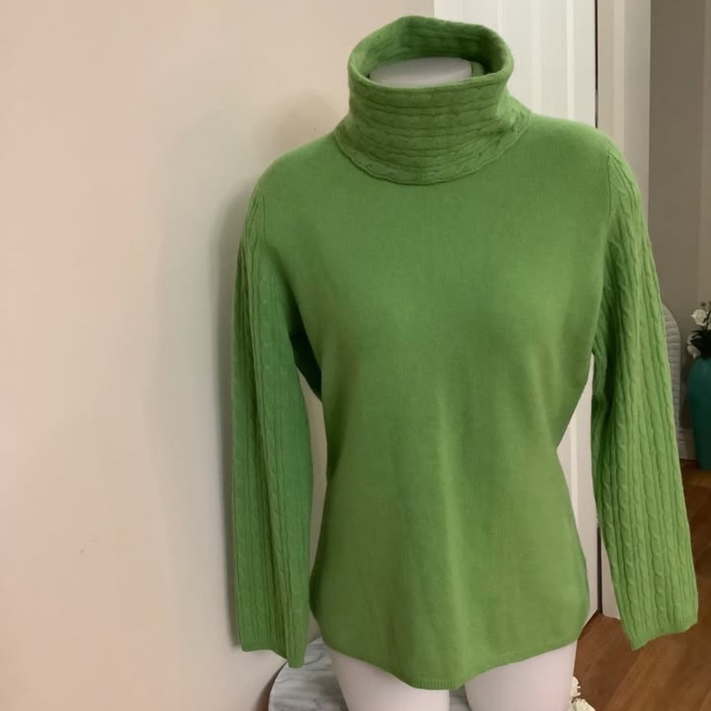 In Cashmere: Premium Cashmere Sweater Sz L 36-38 bust EXCELLENT CONDITION